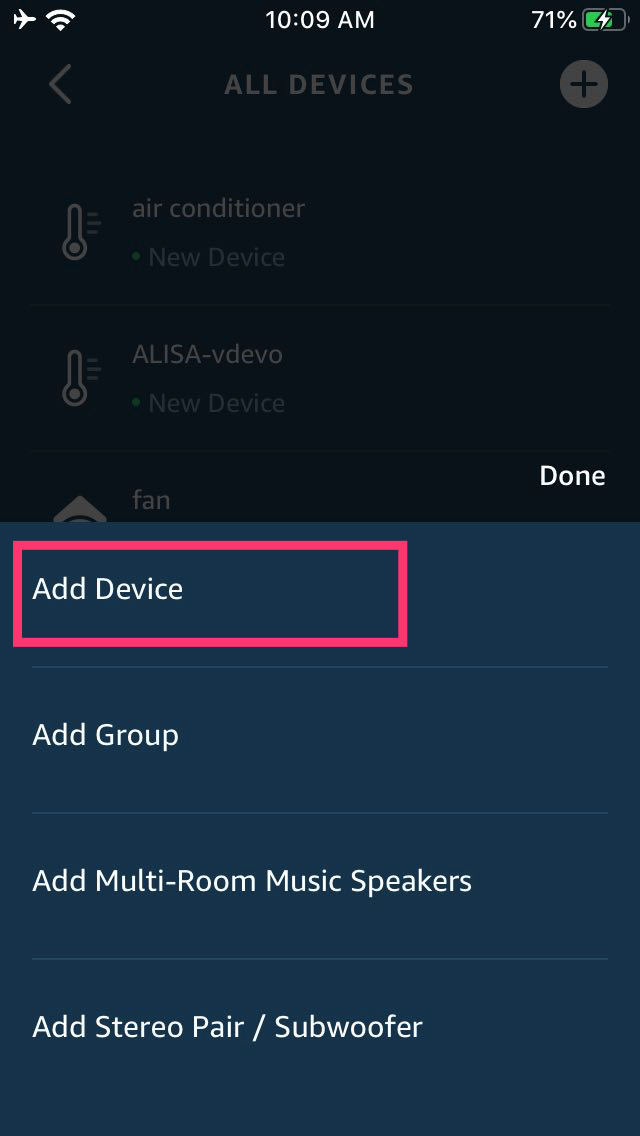 how to add a device to amazon