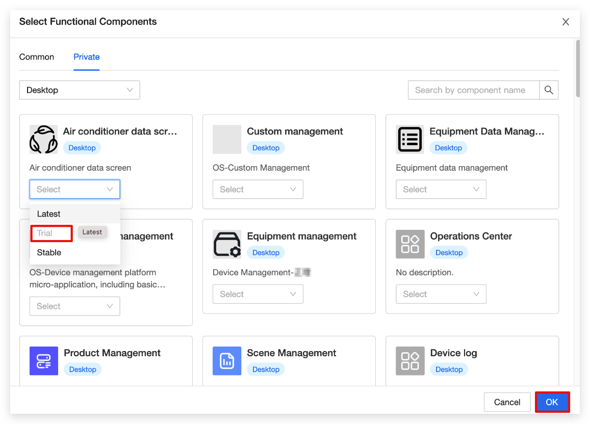 Add micro application